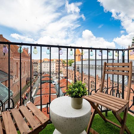 Stunning Apartment With Balcony Danzig Exterior foto
